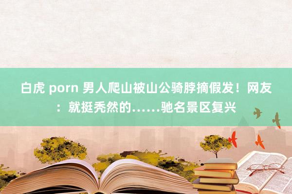 白虎 porn 男人爬山被山公骑脖摘假发！网友：就挺秃然的……驰名景区复兴