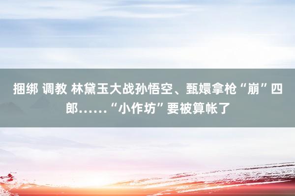 捆绑 调教 林黛玉大战孙悟空、甄嬛拿枪“崩”四郎……“小作坊”要被算帐了